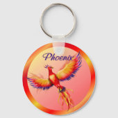 Phoenix Rising Sleutelhanger (Voorkant)