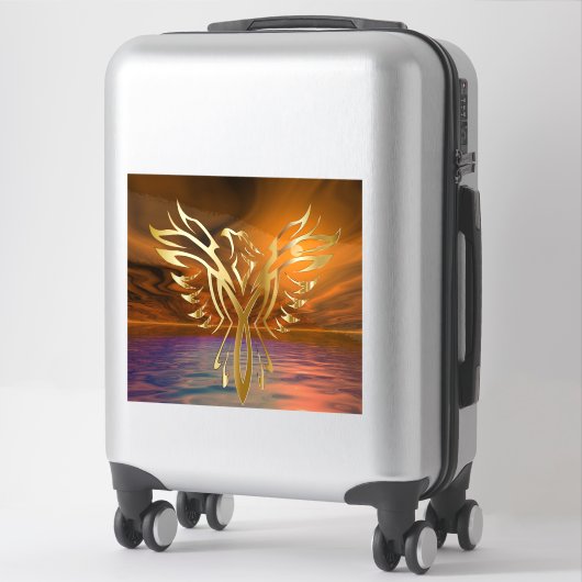 Phoenix Rising Sticker (Koffer)