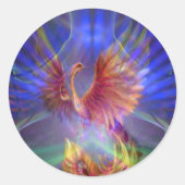 Phoenix Rising Sticker (Voorkant)