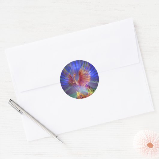 Phoenix Rising Sticker (Envelop)