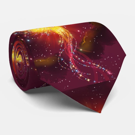 Phoenix Rising Stropdas (Opgerold)