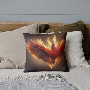 Phoenix Rising Support Inspirerende kracht Kussen