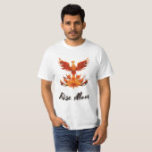 Phoenix Rising – Symbol of Strength and Renewal T-shirt (Voorkant volledig)