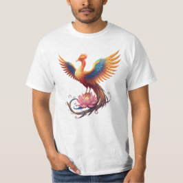 Phoenix Rising – Symbool van kracht en vernieuwing T-shirt