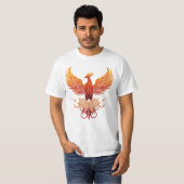 Phoenix Rising – Symbool van kracht en vernieuwing T-shirt (Voorkant volledig)