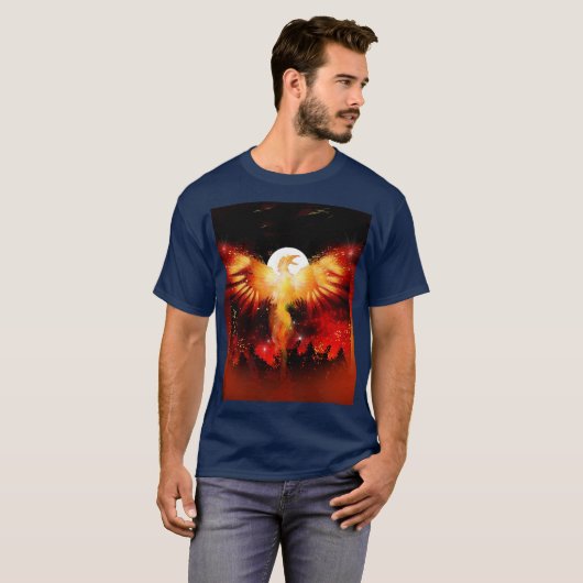 Phoenix Rising T-Shirt (Voorkant volledig)