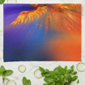 Phoenix Rising Theedoek (Gevouwen)