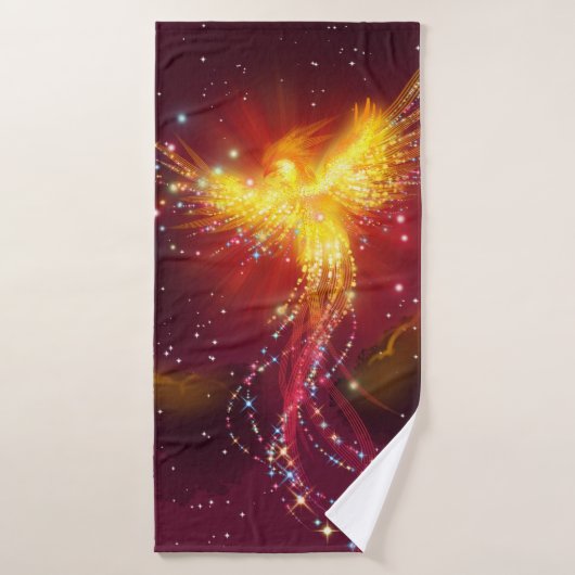 Phoenix Rising Towel Badhanddoek (Badhanddoek)