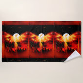 Phoenix Rising Towel Strandlaken (Voorkant)