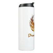 Phoenix Rising Tumbler Thermosbeker (Gedraaid links)