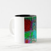 Phoenix Rising Tweekleurige Koffiemok (Voorkant links)