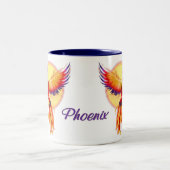 Phoenix Rising Tweekleurige Koffiemok (Center)