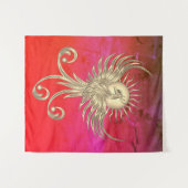 Phoenix Rising Wandkleed (Voorkant (horizontaal))