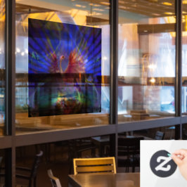 Phoenix Rising Window Cling Raamsticker