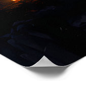 Phoenix Rivier van Licht Fantasie Landschap Poster (Hoek)