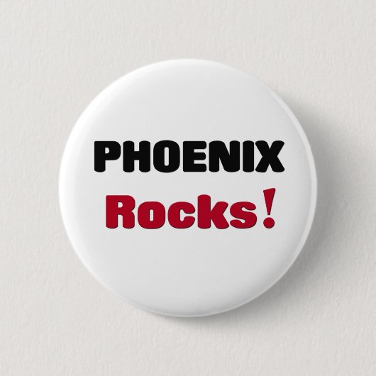 Phoenix Rocks Ronde Button 5,7 Cm (Voorkant)