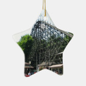 Phoenix Roller Onderzetter bij Knoebels Keramisch Ornament (Rechts)