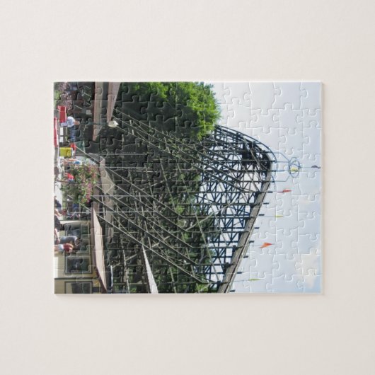 Phoenix Roller Onderzetter bij Knoebels Legpuzzel (Horizontaal)