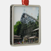 Phoenix Roller Onderzetter bij Knoebels Metalen Ornament (Rechts)