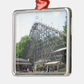 Phoenix Roller Onderzetter bij Knoebels Metalen Ornament (Links)