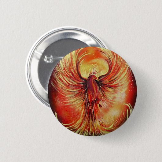 Phoenix Ronde Button 5,7 Cm (Voorkant /achterkant)