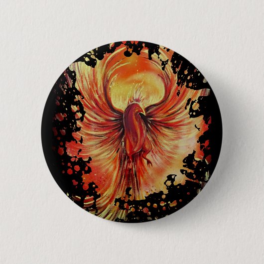 Phoenix Ronde Button 5,7 Cm (Voorkant)