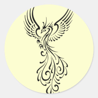 Phoenix Ronde Sticker