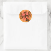 Phoenix Ronde Sticker (Tas)