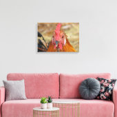 Phoenix Rooster Canvas Afdruk (Insitu (Woonkamer))