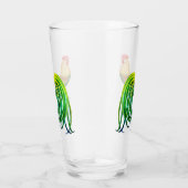 Phoenix Rooster Chicken Glass Tumbler (Rechts)
