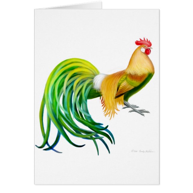 Phoenix Rooster-kaart (Voorkant)