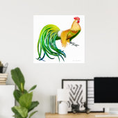 Phoenix Rooster Print (Thuiskantoor)
