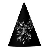 Phoenix ruist op zwart feesthoedjes (Voorkant)