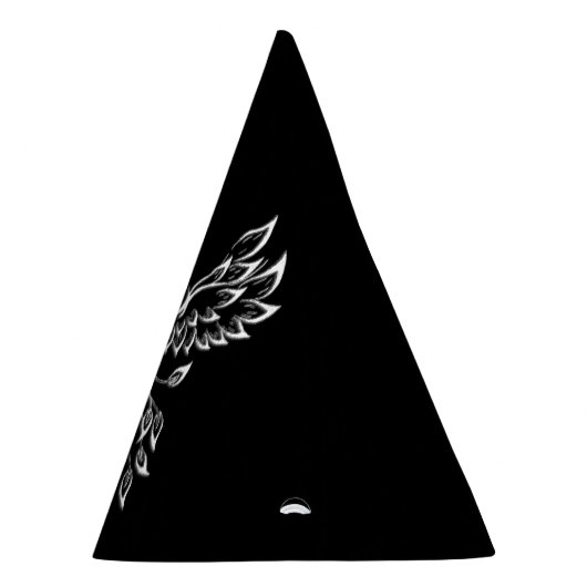 Phoenix ruist op zwart feesthoedjes (Rechts)