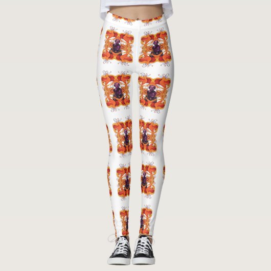 Phoenix rustige geest leggings (Voorkant)