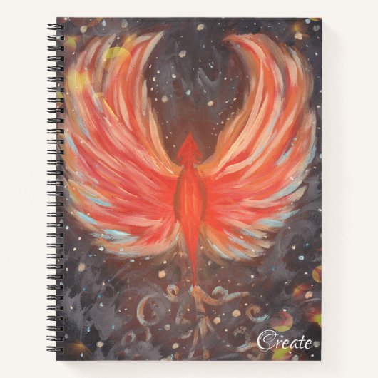 Phoenix Sketchbook Notitieboek (Voorkant)