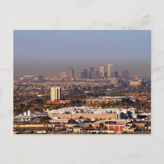 Phoenix Skyline, Arizona Briefkaart (Voorkant)