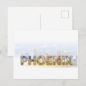 Phoenix skyline briefkaart (Voorkant / Achterkant)