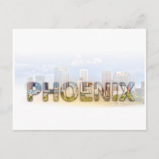 Phoenix skyline briefkaart