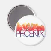 Phoenix Skyline Design Magneet (Voorkant / Achterkant)