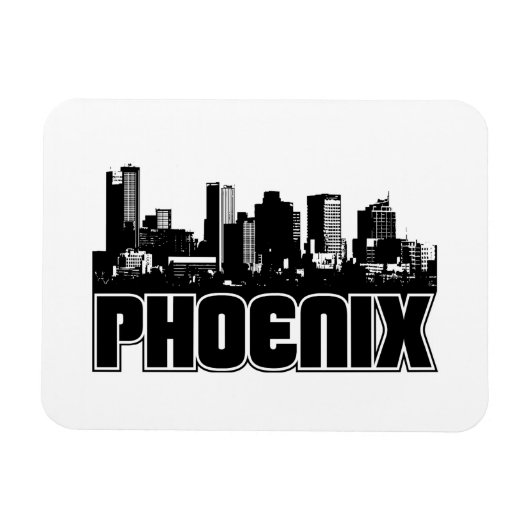 Phoenix Skyline Magneet (Horizontaal)