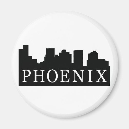 Phoenix Skyline Magneet (Voorkant)