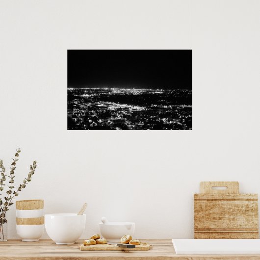 Phoenix Skyline Poster (Keuken)