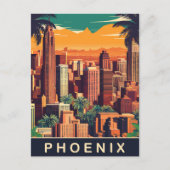 Phoenix Skyline, Reizen Briefkaart (Voorkant)