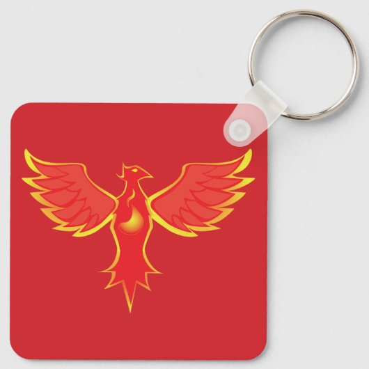 Phoenix Sleutelhanger (Achterkant)