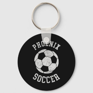 Phoenix Soccer Retro Vervuild 90's Vintage Sleutelhanger