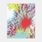 Phoenix Splash Fleece Deken (Voorkant)