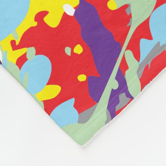 Phoenix Splash Fleece Deken (Hoek)