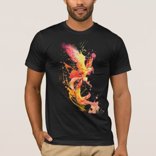 Phoenix splash t-shirt (Voorkant)
