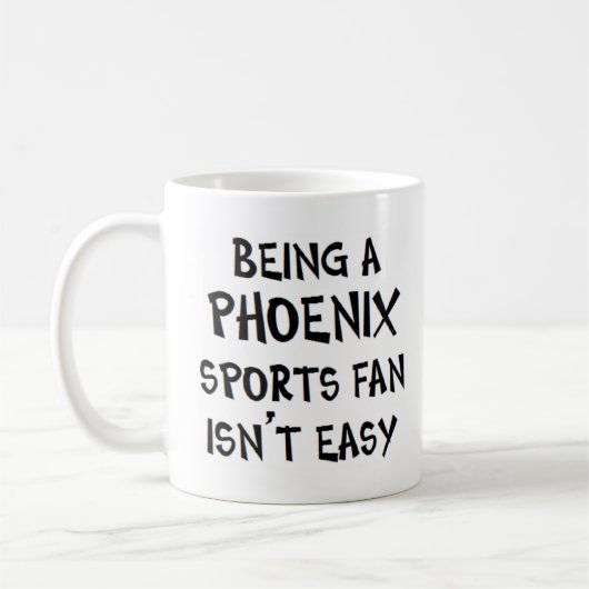 phoenix sports fan, being koffiemok (Links)